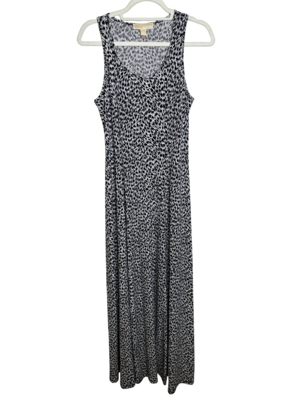 MICHAEL Michael Kors M Animal Print Sleeveless Maxi Dress